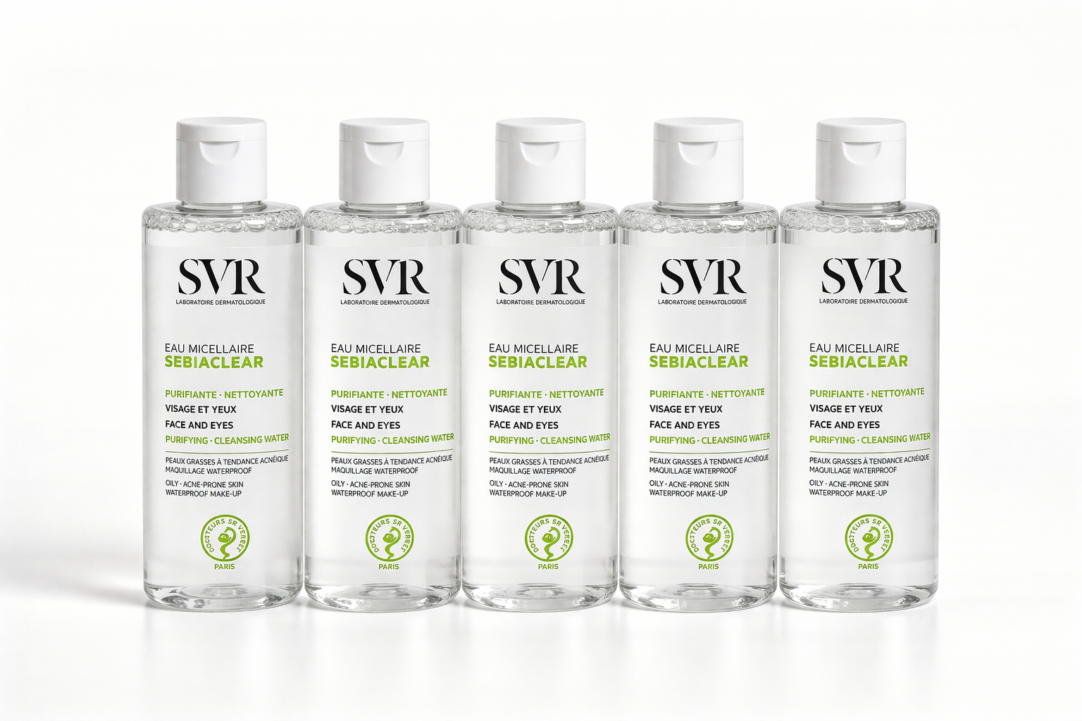 5 Pack SEBIACLEAR Micellar water 100ml