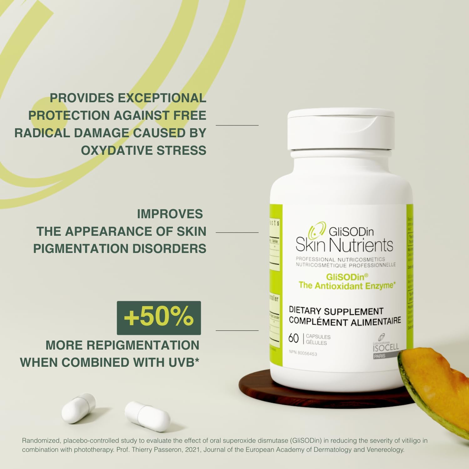 GliSODin The Antioxidant Enzyme Formula 60 caps