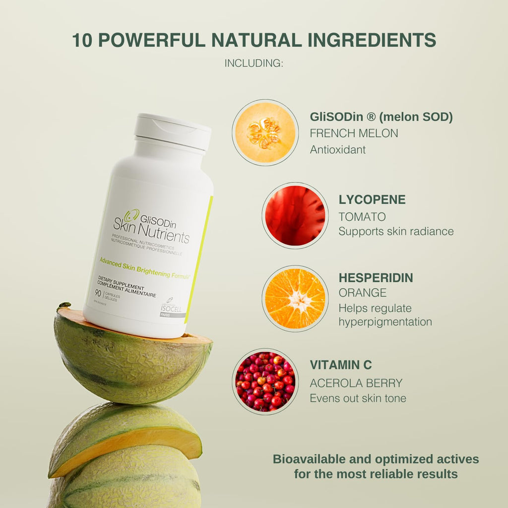 GliSODin Advanced Skin Brightening Formula 90 caps
