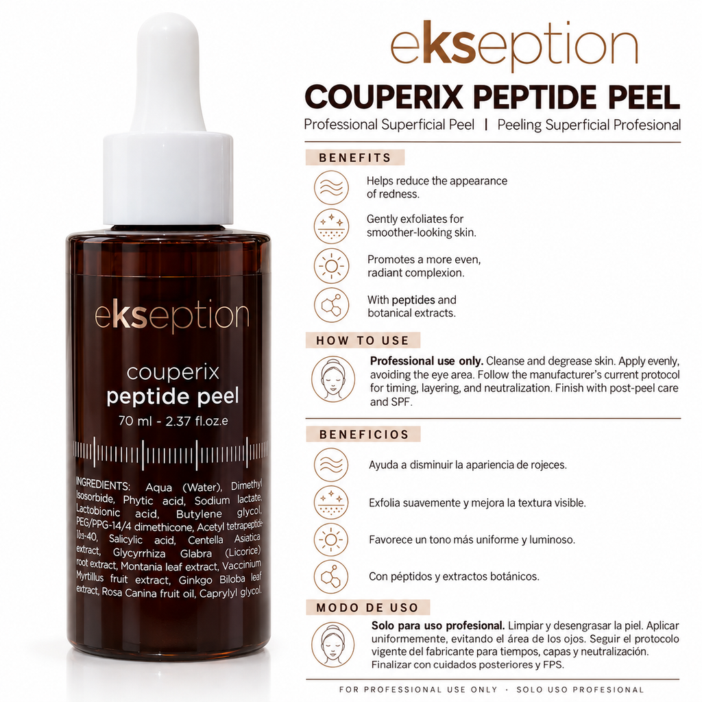 Couperix peptide peel | 70 ml / 2.37 fl.oz | Resurfacing peels | Cabine