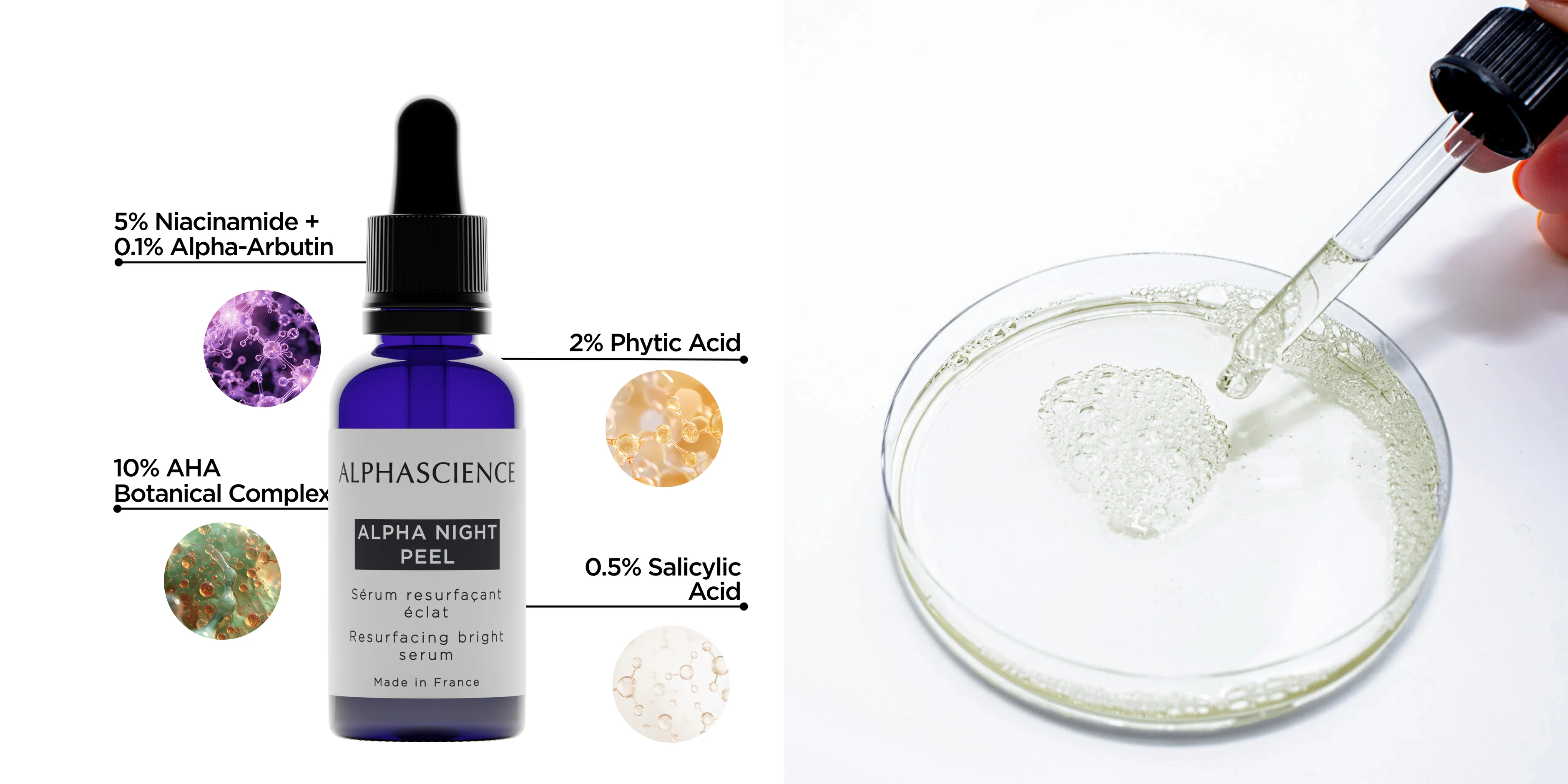 ALPHA NIGHT PEEL - SÉRUM 30ML / 1 Fl. Oz.