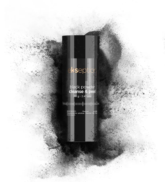 Black powder cleanse & peel 70 g / 2.47 oz   |  Scrub