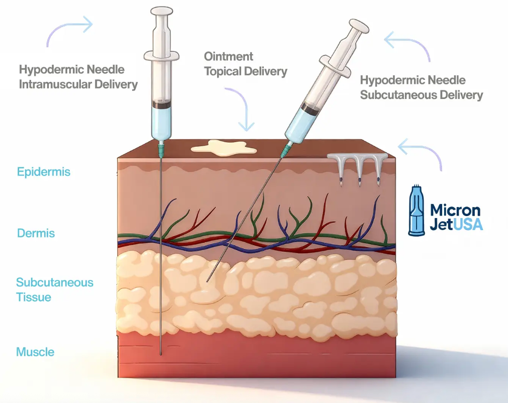 MicronJet™ 800 – Pack 5 units- (0.8 mm) Precision Intradermal Delivery Device