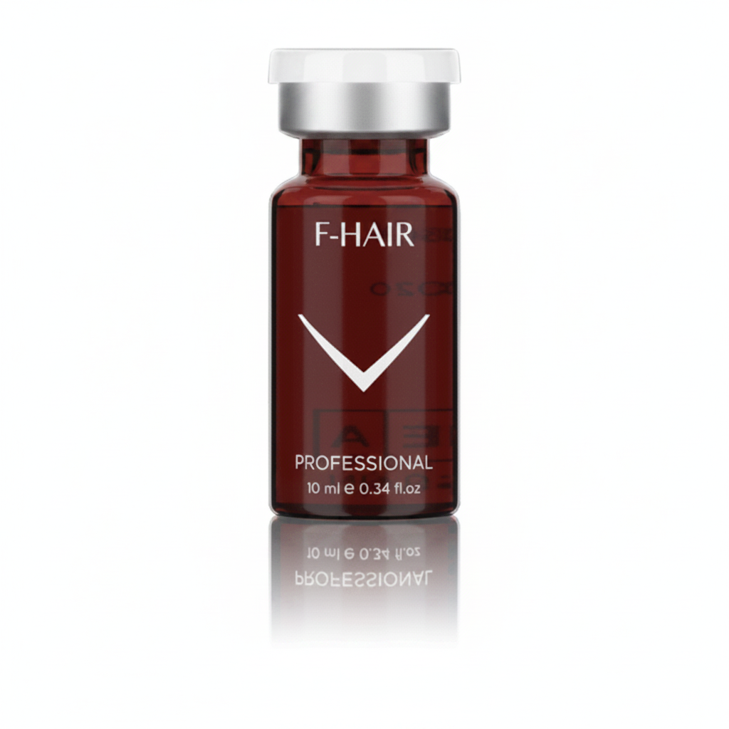 F-HAIR Scalp & Hair Revitalizing Solution 5 vials x 10 ml (1.69 fl. oz.)