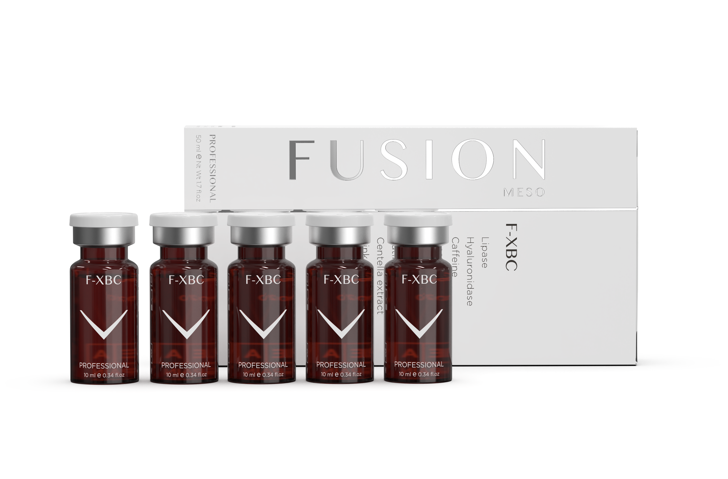 F-XBC  Body Contouring and Cellulite Ampoule   5 × 10 ml (50 ml)