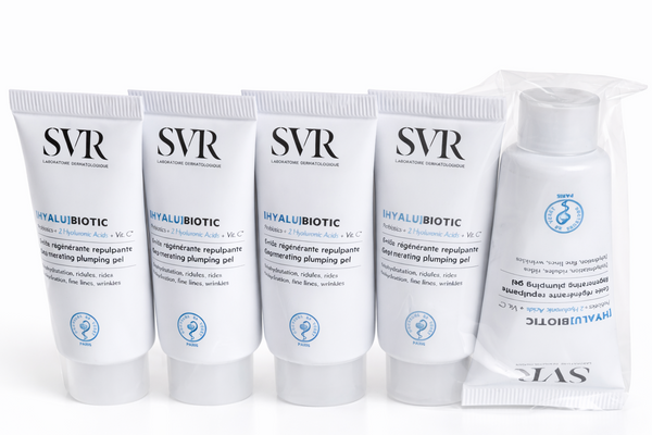 Paquete de 5 Gel Regenerador Rellenador HYALU Biotic 15 ml
