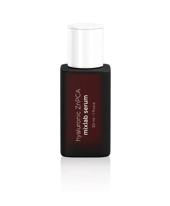 Hyaluronic ZnPCA mixlab serum  |  30 ml glass bottle   |  Mixlab serums