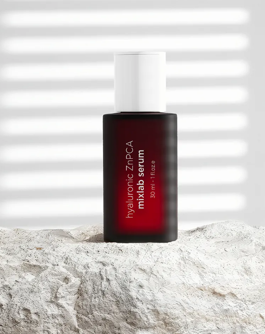 Hyaluronic ZnPCA mixlab serum  |  30 ml glass bottle   |  Mixlab serums