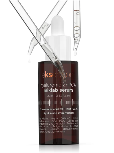 Hyaluronic ZnPCA mixlab serum   |  75 ml / 2.53 fl.oz   |  Mixlab serums – Cabin