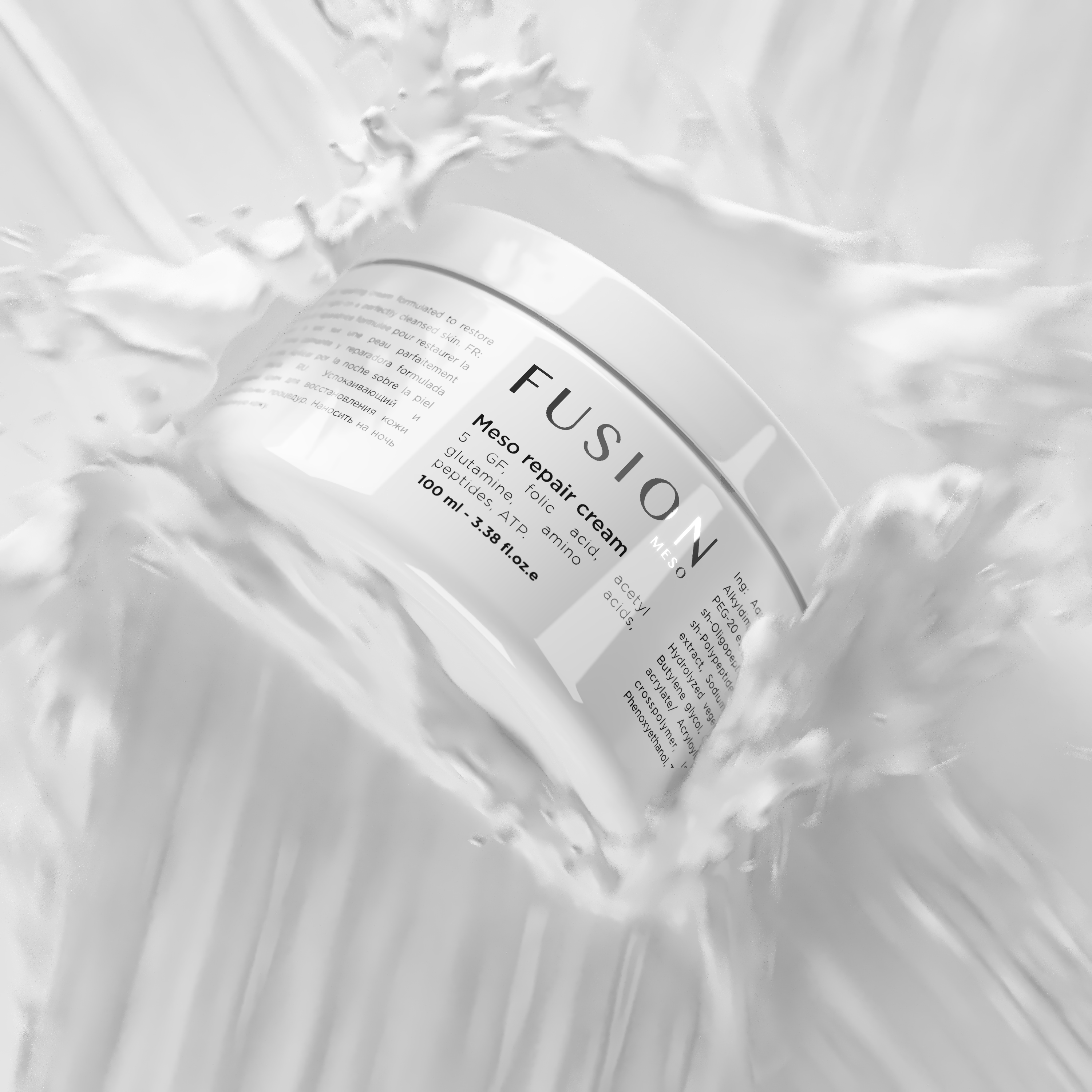 MESO REPAIR CREAM PRO - 100 ml - Post-Treatment Repair Cream