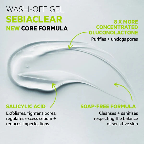 SEBIACLEAR Gel Moussant - Foaming Gel Cleanser 100ml
