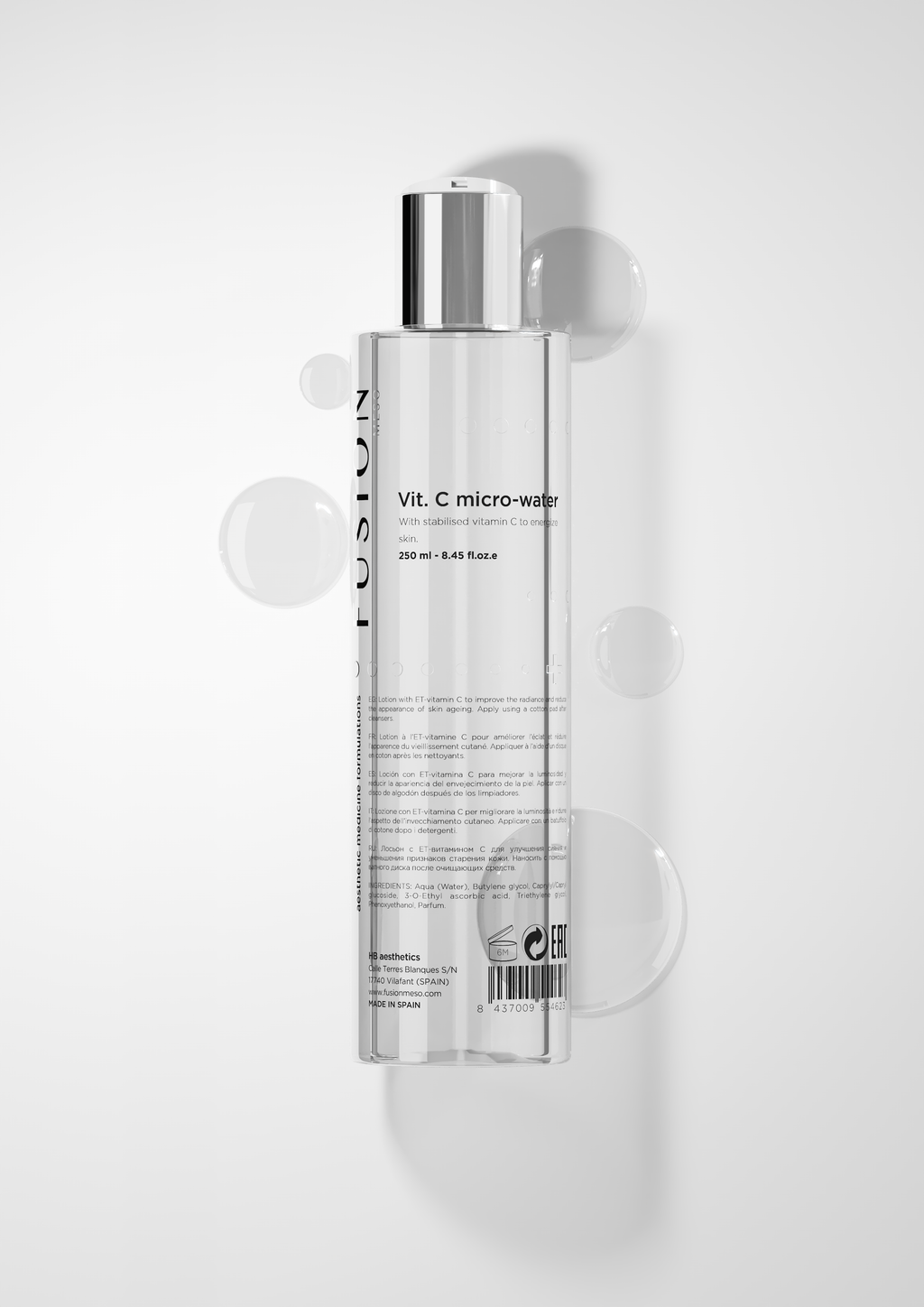 VIT C MICRO‑WATER —245ml - Brightening Micellar Essence