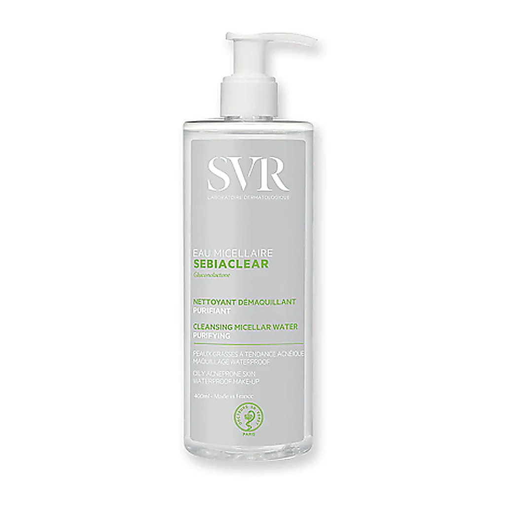 SEBIACLEAR Eau micellaire - Purifying Makeup Remover &amp; Cleanser 400 ml / 13.53 Fl oz